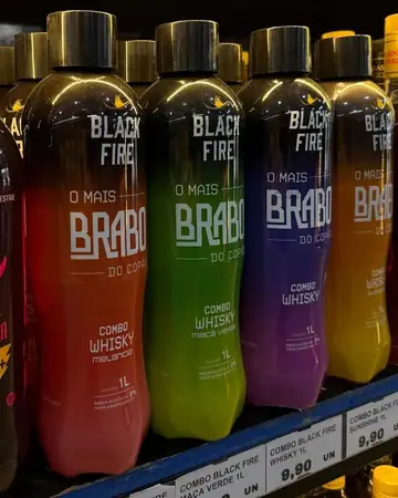 Combos prontos Black Fire na prateleira